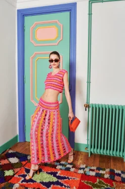 Aden Skirt Pink>Celia B