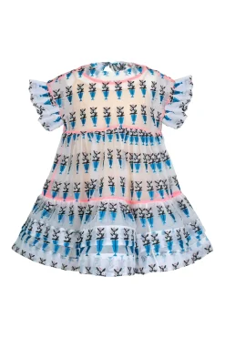 Coral Dress Blue>Celia B Outlet