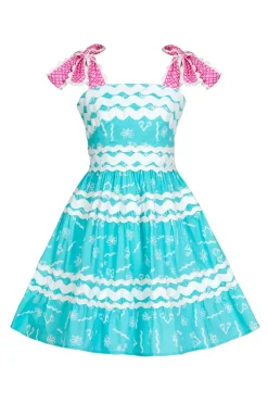 Danube Dress Blue>Celia B New
