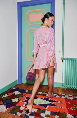 Ezili Dress Pink><noscript><img width=
