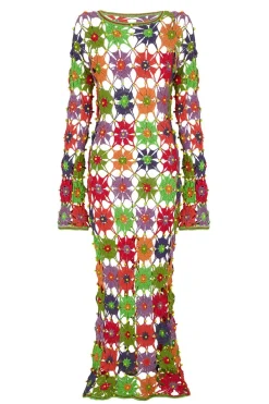 Faraura Dress-Multi>Celia B