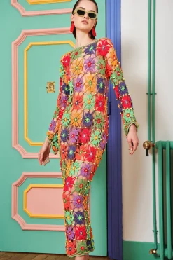 Faraura Dress-Multi>Celia B