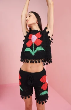 Gypsy Top Black>Celia B Discount