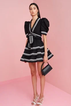 Hortensia Dress Black>Celia B Outlet