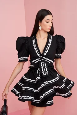 Hortensia Dress Black><noscript><img width=