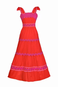 Jade Dress Red>Celia B Sale