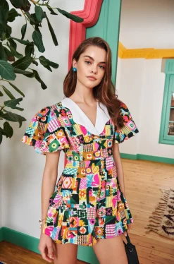 Kara Dress Multi>Celia B Hot