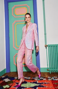 Kimbazi Pants Pink><noscript><img width=