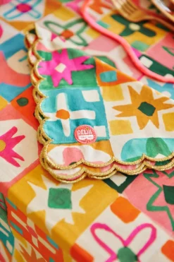 Mosaic Napkins Set Of Two>Celia B Hot