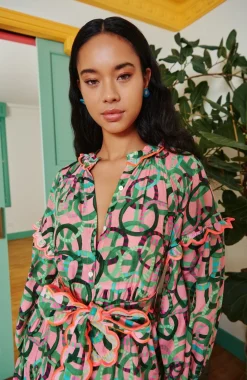 Nile Dress Multi><noscript><img width=