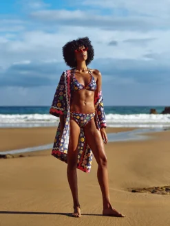 Via Lactea Bikini-Blue>Celia B Clearance